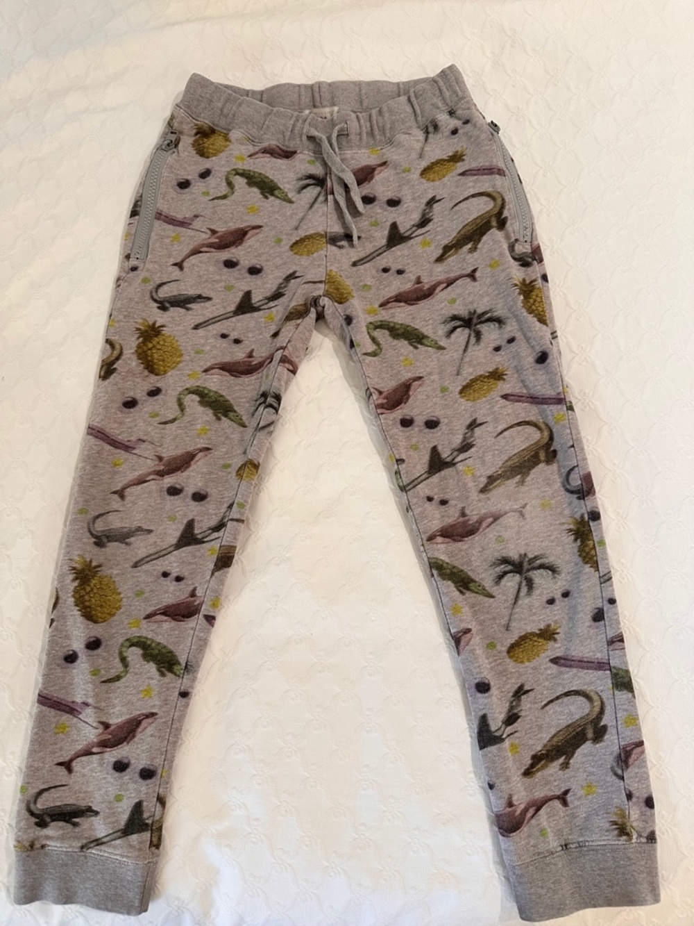 Stella McCartney kids animals and plants joggers  size 10 years